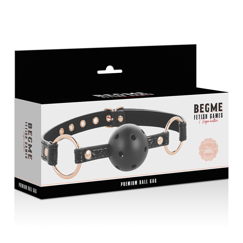 Begme Black Edition-Black Edition Mordă cu Bilă Piele Vegană 3 img 109508 5b860ce32de17c2259b41519d5c0776b 1