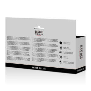 Begme Black Edition-Black Edition Mordă cu Bilă Piele Vegană 10 Begme Black Edition-Black Edition Mordă cu Bilă Piele Vegană - imagine 5