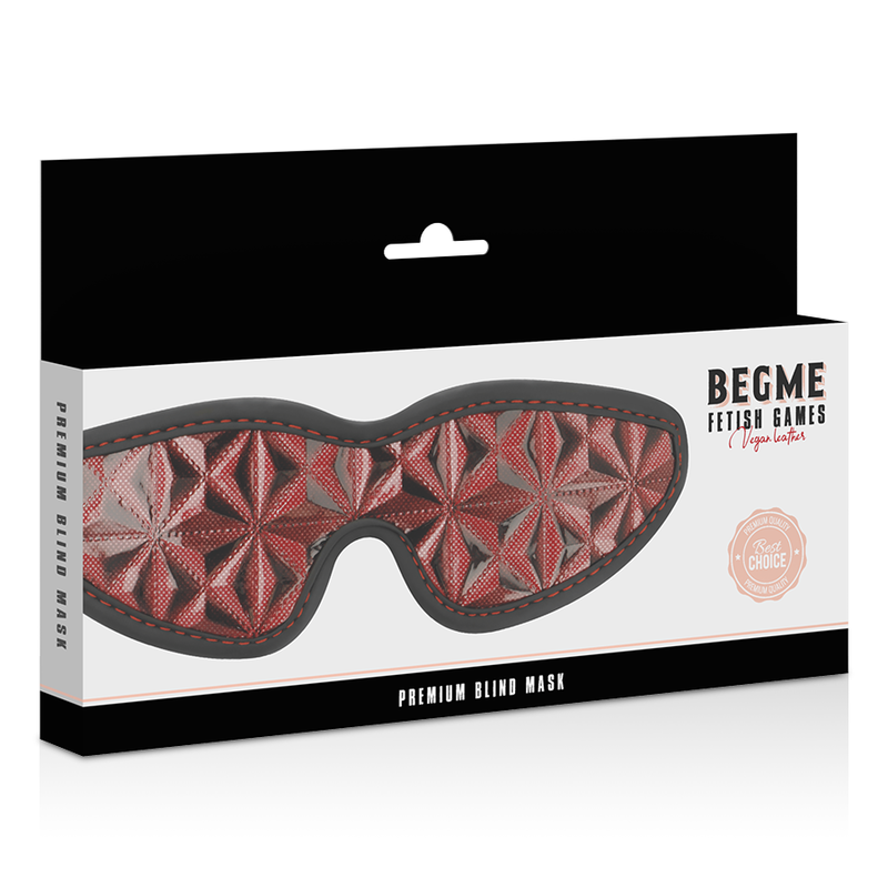 Begme Red Edition-Red Edition Mască Premium pentru Ochi 7 Begme Red Edition-Red Edition Mască Premium pentru Ochi — BEGME FETISH GAMES · Accesorii Lenjerie (imaginea 7)