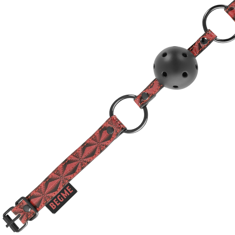 Begme Red Edition-Red Edition Gag din Piele Vegană 1 img 109565 b19f31372a970798e30bcfb02469e6d1 1