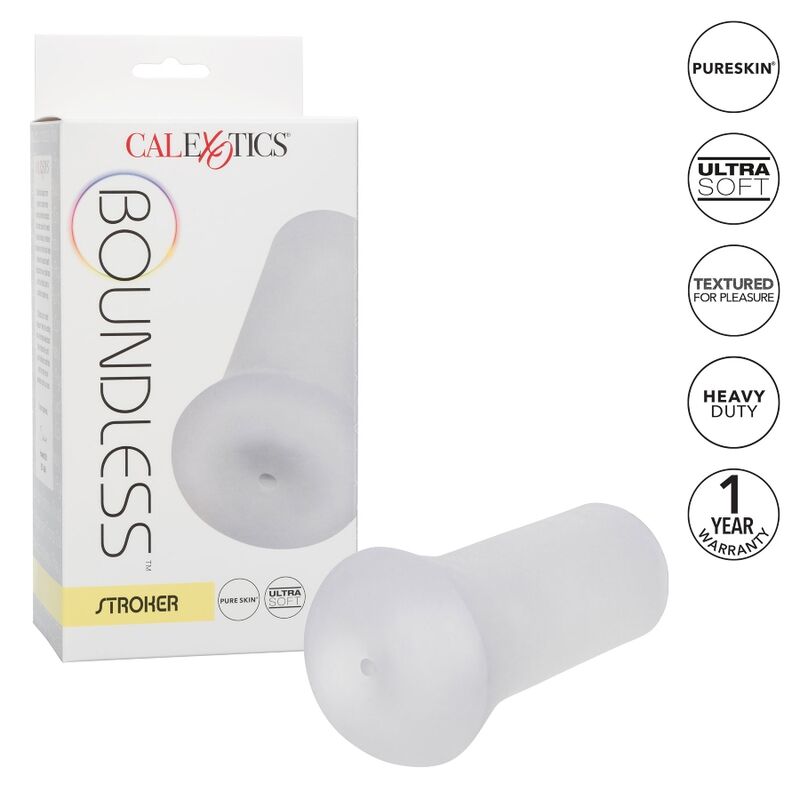 Calexotics-Boundless Stroker Transparent-TPE, Waterproof 2 img 110248 74c396dd1d3432669ab2128bc615ff28 1