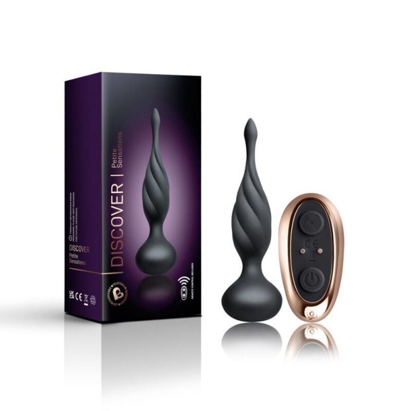 Rocks-off-Discover Stimulator Anal, Negru-Silicon, 10 Trepte 2 img 117320 6eb07e86497668f1ab5192cd5386eeab 1