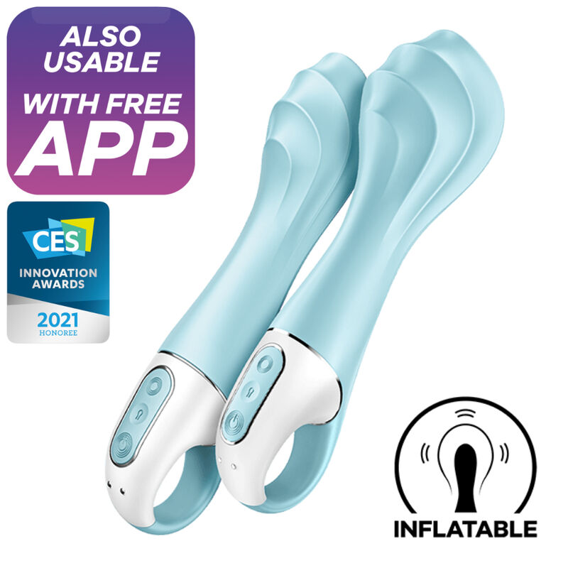 Satisfyer Connect-Air Pump Vibrator 5 Connect App Blue-Silicon 2 img 127336 a081250f6d40bffebe1aa0029b1d66c9 1