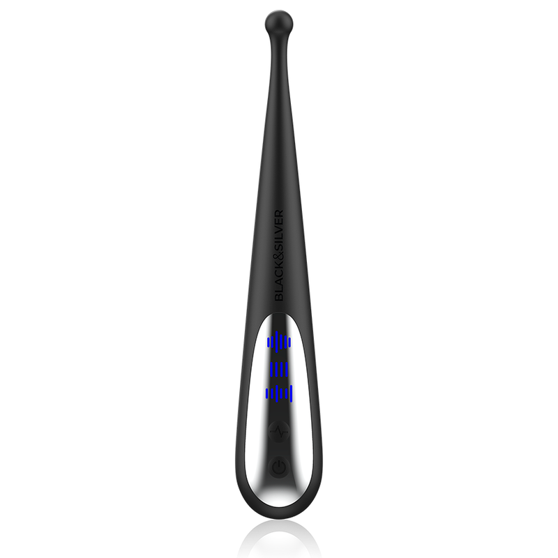 Black&silver-Kenneth Stimulating Vibe-Silicon, 10 Trepte — BLACK&SILVER · Vibratoare (imaginea 3)