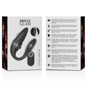 Brilly Glam-Vibrator pentru Cuplu Pulsant si Vibrant 16 Brilly Glam-Vibrator pentru Cuplu Pulsant si Vibrant - imagine 8