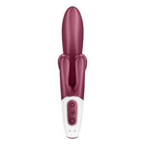 Satisfyer Vibrator-Touch Me Rabbit Vibrator Roșu-Silicon, 10 · Vibratoare (imaginea 5)