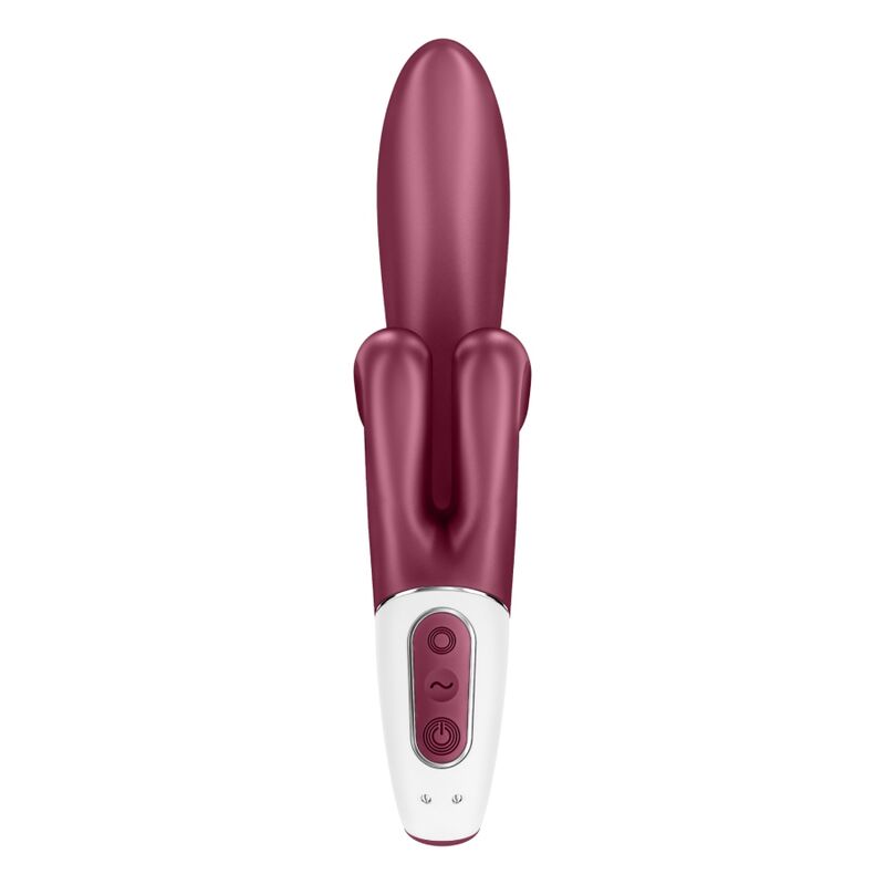 Satisfyer Vibrator-Touch Me Rabbit Vibrator Roșu-Silicon, 10 · Vibratoare (imaginea 5)