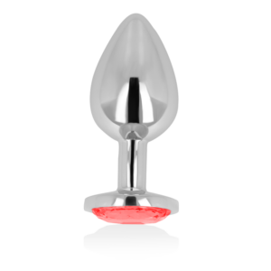 Ohmama Anal-Dop Anal cu Cristal Roșu 8 cm-Metal 8 Ohmama Anal-Dop Anal cu Cristal Roșu 8 cm-Metal - imagine 4