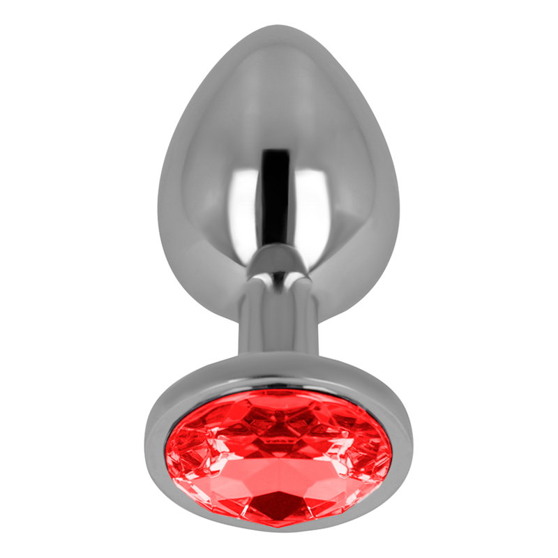 Ohmama Anal-Dop Anal cu Cristal Roșu 8 cm-Metal 3 img 133348 e6dbbd5b83366bc4dc142521953bc8c8 1
