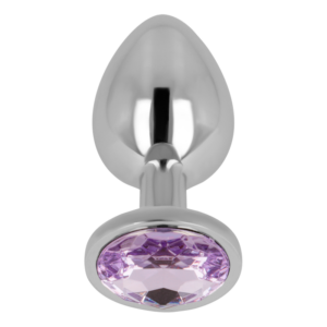 Ohmama-Dop Anal cu Cristal Violet 8 cm-Metal 8 Ohmama-Dop Anal cu Cristal Violet 8 cm-Metal - imagine 4