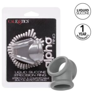 Calexotics-Alpha Precision Ring Gri-Silicon, Waterproof - imagine 2