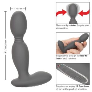 Calexotics-Rotator Probe Anal din Silicon Reîncărcabil, 12 16 Calexotics-Rotator Probe Anal din Silicon Reîncărcabil, 12 - imagine 6