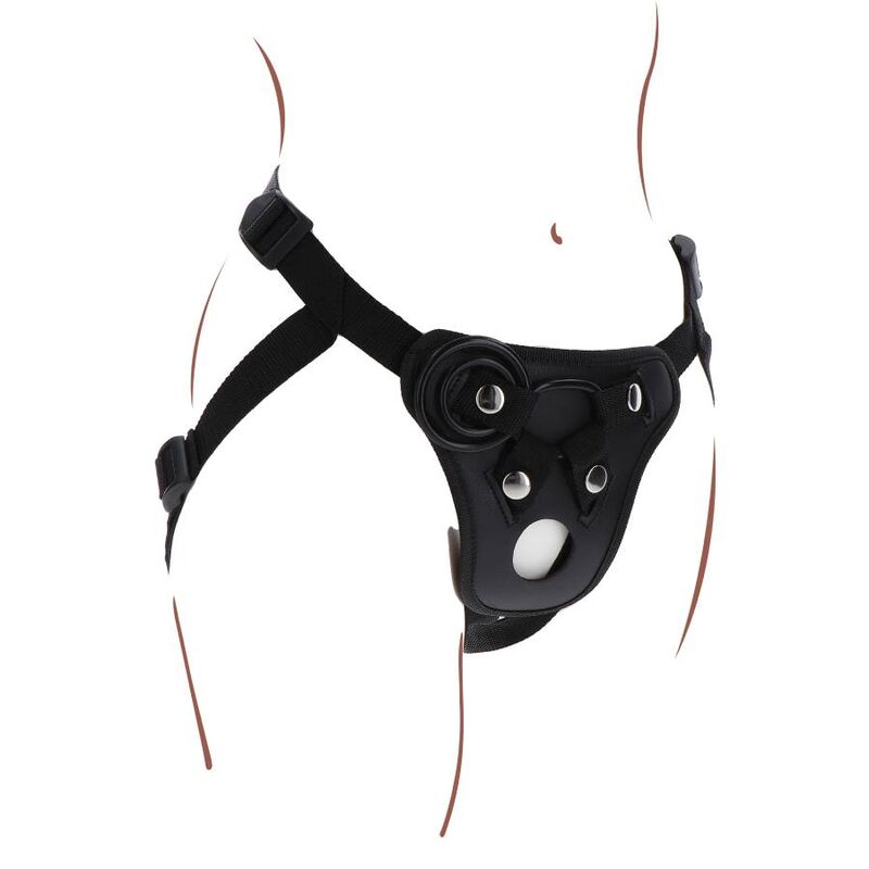 Get Real-Strap-on Pleasure Harnés Negru-Silicon 3 img 140822 5f8e2d2c0bcd4e3528faa7e99edcf159 1