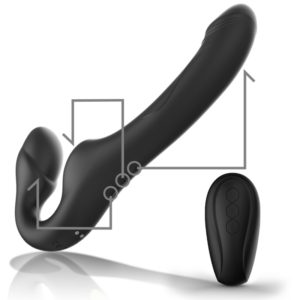 Ibiza Technology-Vibrator Strapless cu Telecomandă si 12 Ibiza Technology-Vibrator Strapless cu Telecomandă si - imagine 3