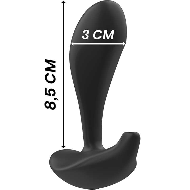Black&silver-Dwayne Plug Anal din Silicon cu Telecomandă 2 img 143311 5e07f058ee2a382215f4ee5a1aa09253 1