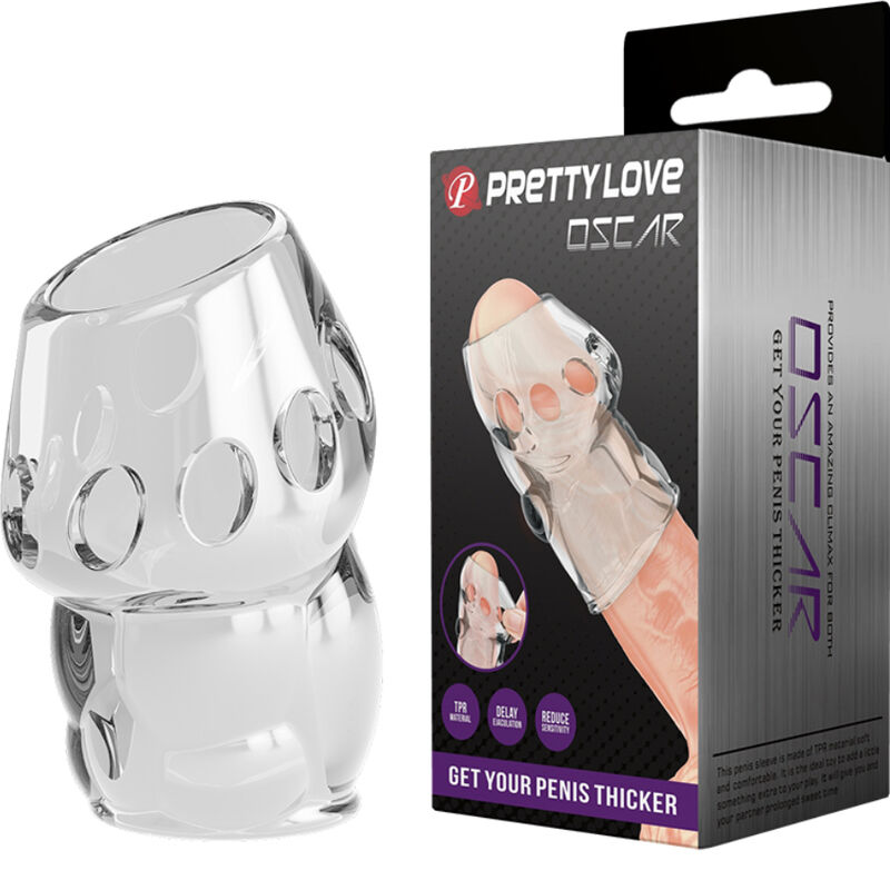 For Him-Oscar Manșon Îngroșător pentru Penis Transparent-Sticla 9 img 145636 2d80ce2c53f0718b7fc0d3456583b3cf 1