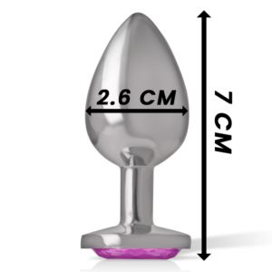 Intense Anal Toys-Plug Anal Metalic Aluminiu Inimă Roz, Mărime S 9 Intense Anal Toys-Plug Anal Metalic Aluminiu Inimă Roz, Mărime S - imagine 3