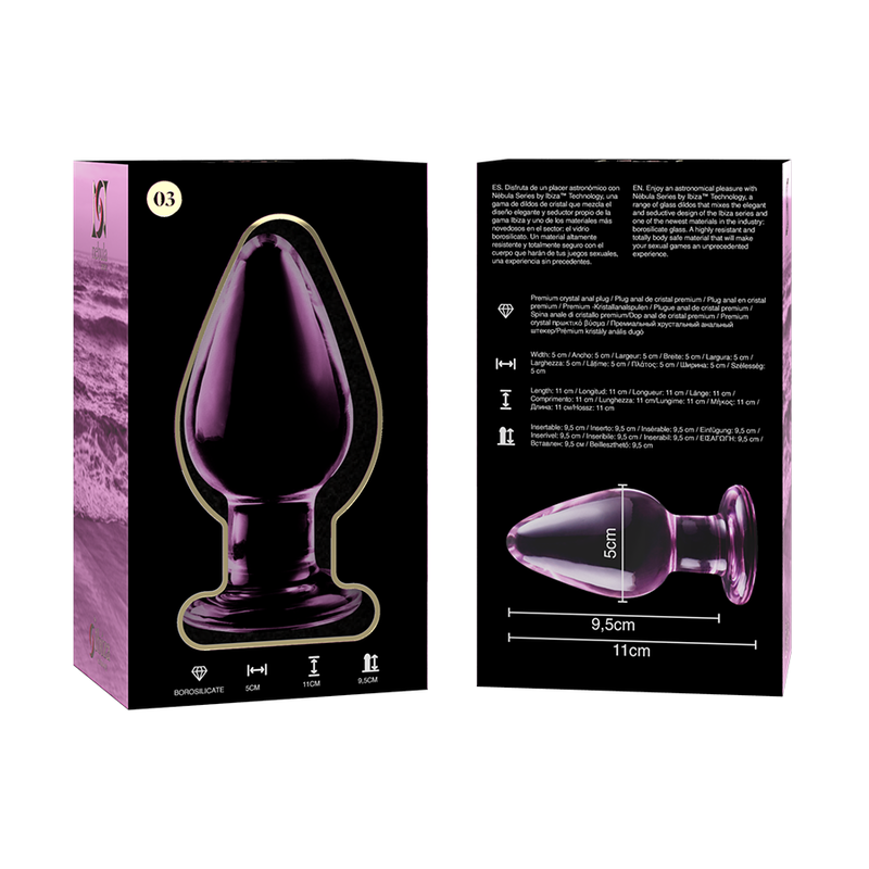 Nebula Series by Ibiza-Model 3 Plug din Cristal 11 cm -o- 5 cm 5 img 150360 d5f4a40c82b573a84b3e457c273d3d4f 1