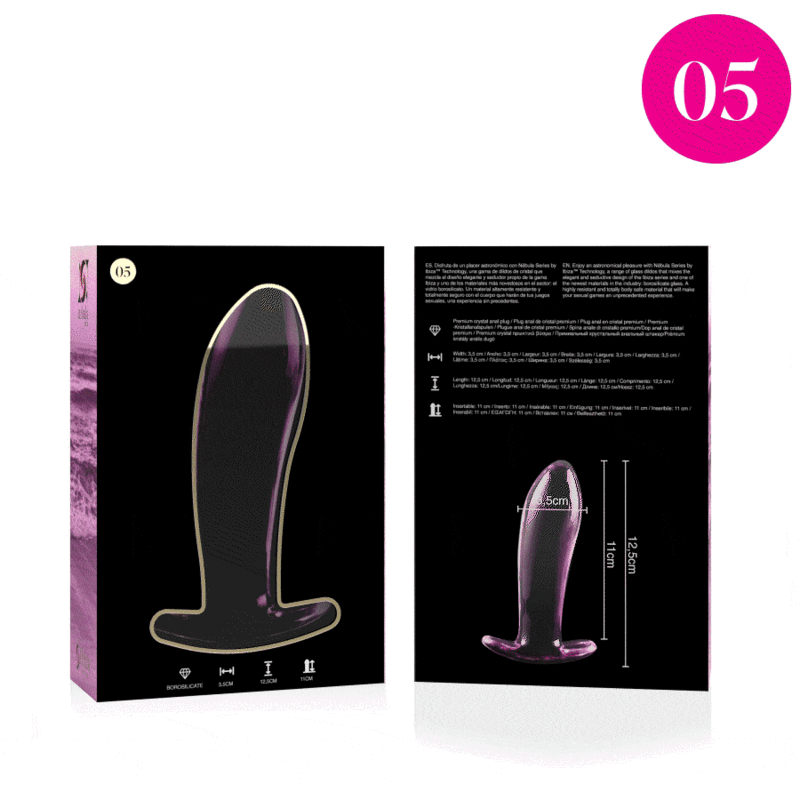 Nebula Series by Ibiza-Model 5 Plug din Cristal 12.5 cm -ø- 3.5 cm 3 img 151247 6f5adc2612a10a39b096c88b548b72a4 1
