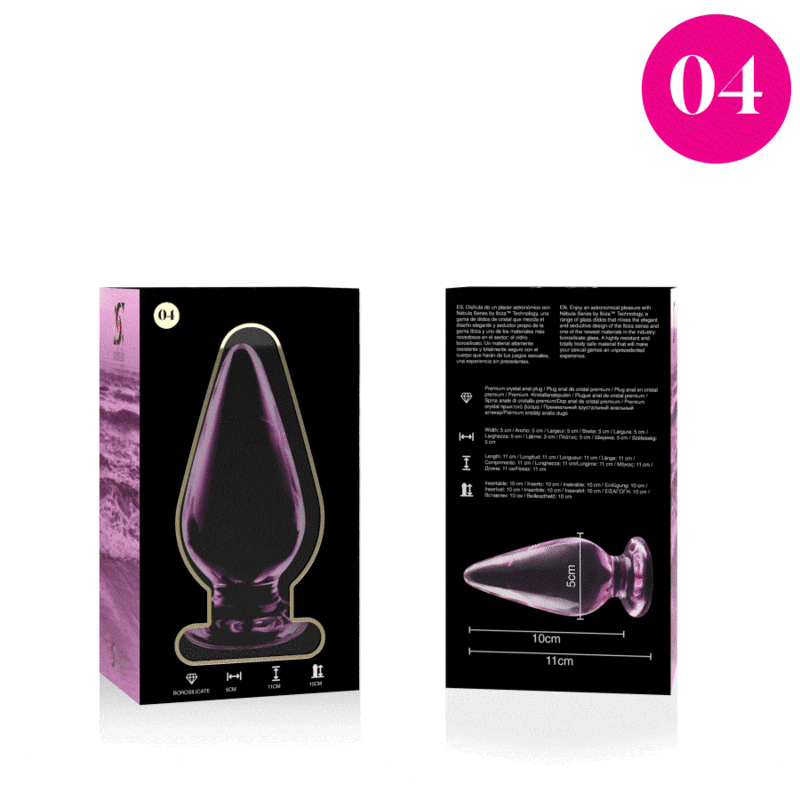 Nebula Series by Ibiza-Modelul 4 Plug din Cristal 11 cm -o- 5 3 img 151248 9a0e4039ed44919d0d00fc798106d128 1