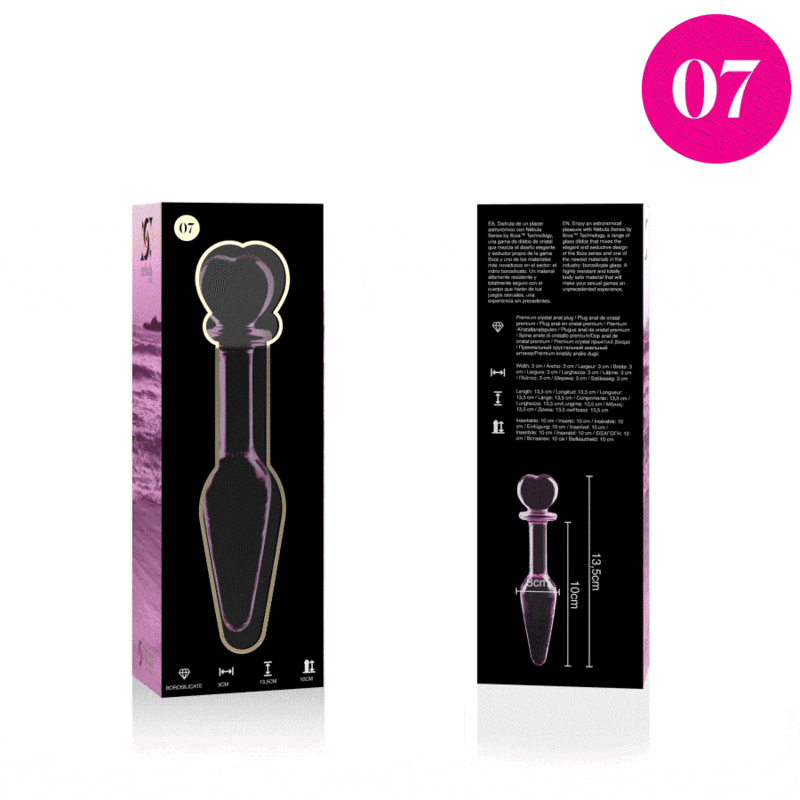 Nebula Series by Ibiza-Model 7 Plug Anal Cristal 13.5 cm -o- 3 4 img 151253 fceaf7421f7e85edf20151998c1fa64e 1