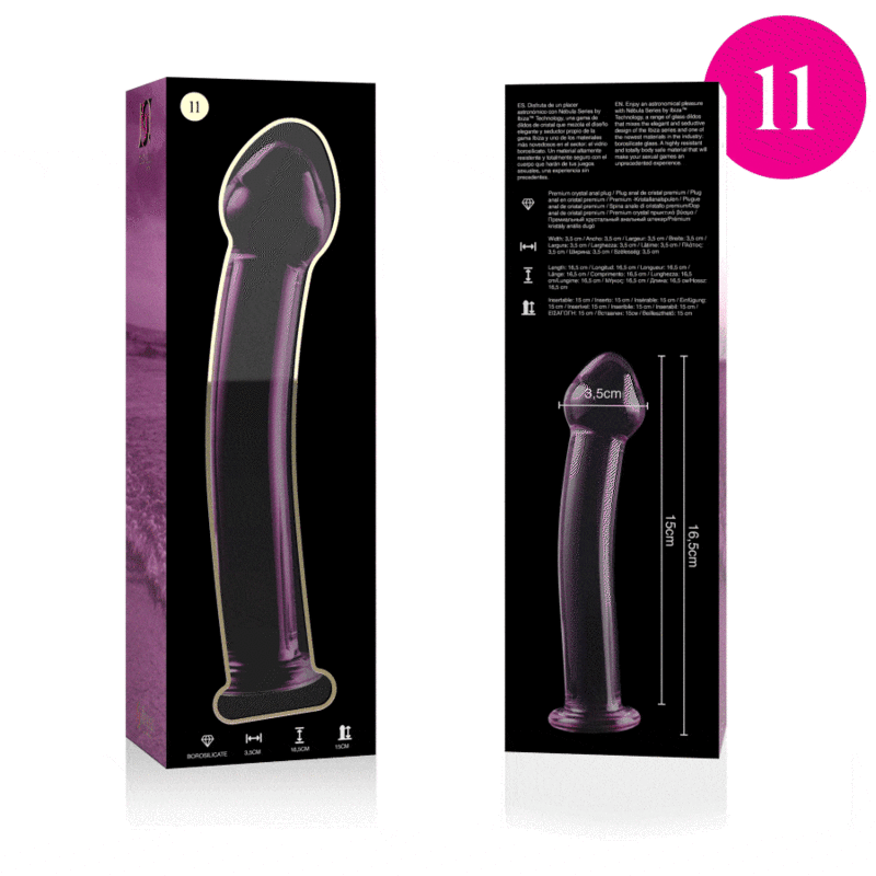 Nebula Series by Ibiza-Modelo 11 Dildo din Cristal 16 cm -o- 3 3 img 151259 9ec661856175e7c3bee20582659b4271 1