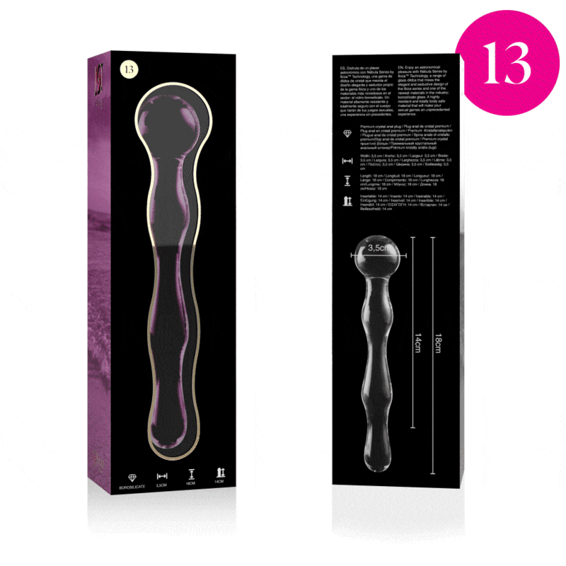 Nebula Series by Ibiza-Modelo 13 Dildo Cristal 18 cm -o- 3.5 cm 1 img 151263 21c4edcd2df5085ab8c2b09ab2c2625c 1