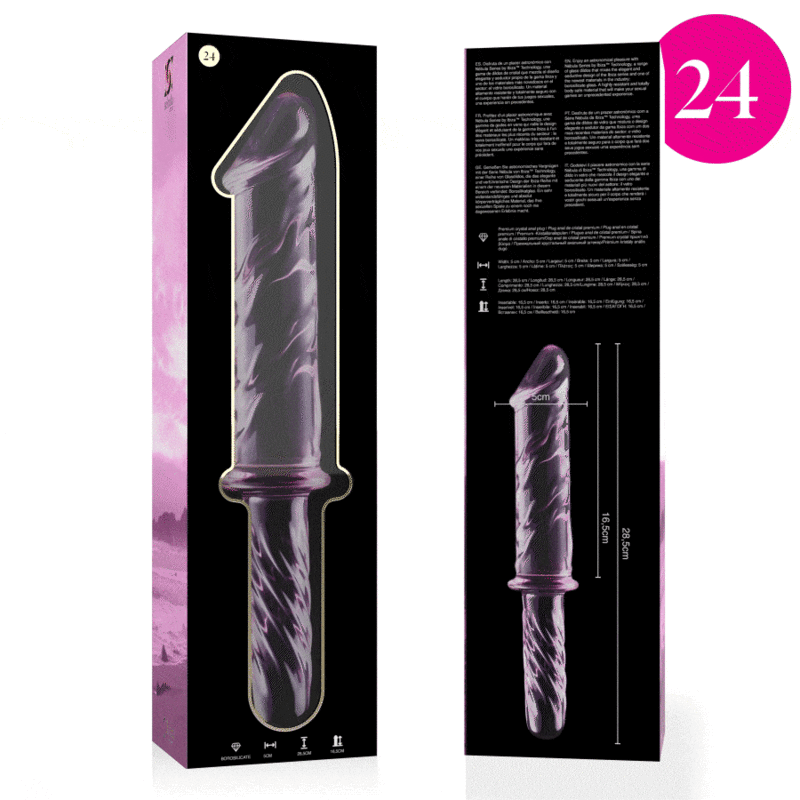 Nebula Series by Ibiza-Model 24 Dildo din Sticlă Borosilicat 1 img 151579 61b6971e4d4ae093989414ff56b3dde4 1