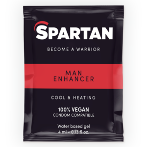 Spartan-Gel Intensificator Masculin Efect Rece-cald 100% Vegan 4ml - imagine 1