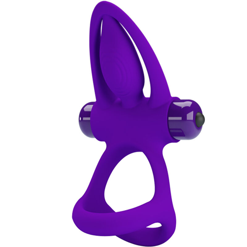 For Him-Inel Vibrator 10 Vibrații Violet Silicon-10 Trepte 1 img 151953 77d47c9949ddbc3ae0f239759cce35e3 1