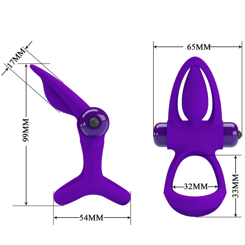 For Him-Inel Vibrator 10 Vibrații Violet Silicon-10 Trepte 3 img 151954 26911767ca4634e7cb3b96bbcb72fce7 1