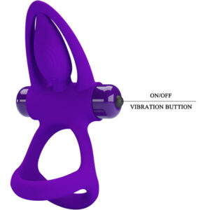 For Him-Inel Vibrator 10 Vibrații Violet Silicon-10 Trepte 18 For Him-Inel Vibrator 10 Vibrații Violet Silicon-10 Trepte - imagine 9