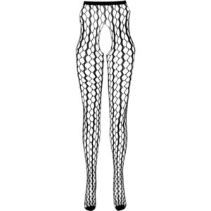 Passion-Eco Collection Bodystocking Eco S007 Black, Alb/Negru/Roșu 9 Passion-Eco Collection Bodystocking Eco S007 Black, Alb/Negru/Roșu - imagine 5