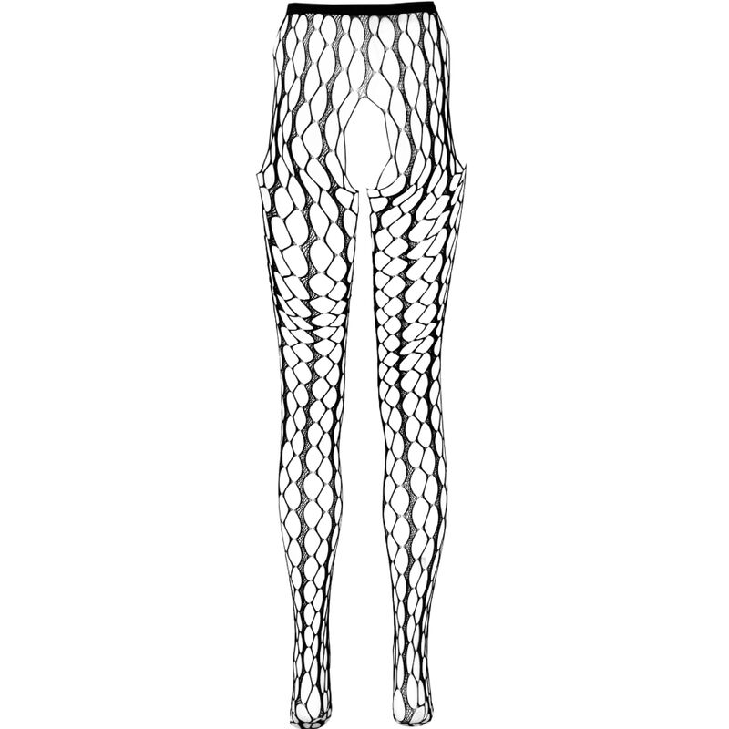 Passion-Eco Collection Bodystocking Eco S007 Black, Alb/Negru/Roșu 3 img 152366 9b267f4a791bd29a4fb72f48e9c8bddb 1