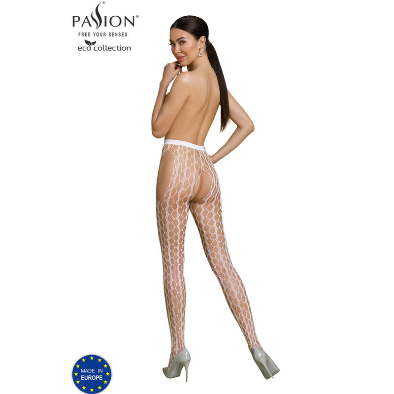 Passion-Eco Collection Bodystocking Eco S007 Black, Alb/Negru/Roșu 1 img 152373 c78c2c74f5f863dec8a04318b3b200b6 1