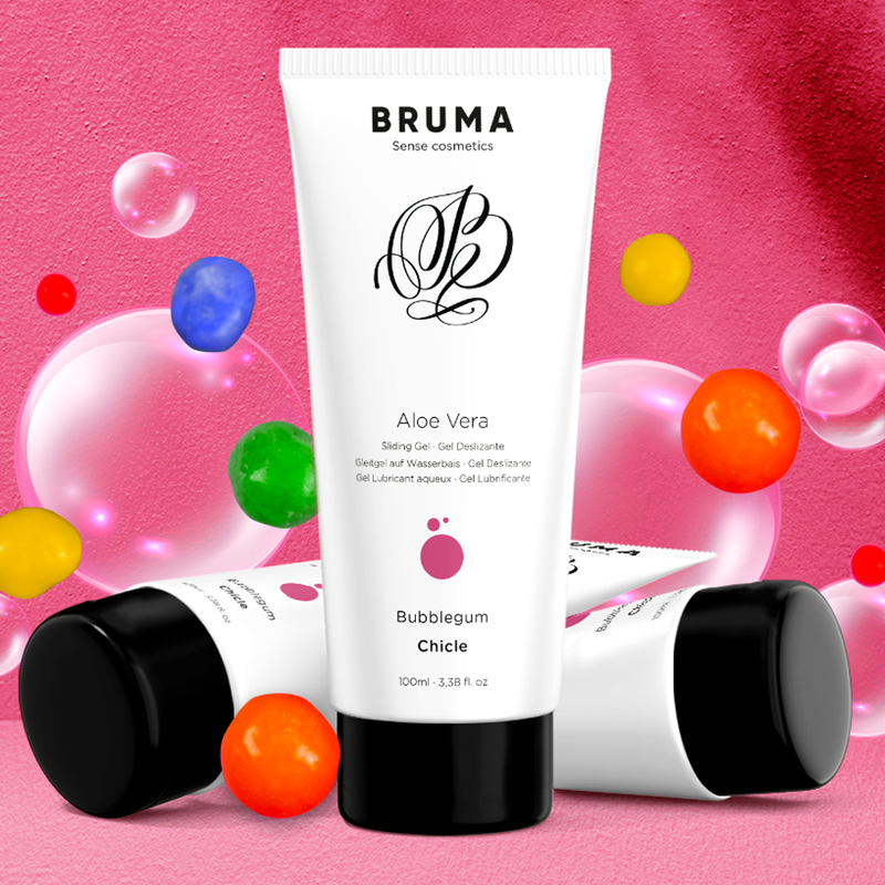 Bruma-Gel Lubrifiant Aloe Vera Aromă Bubblegum 100 ml 6 img 152468 13a804238d8c965b6d323207a34abade 1