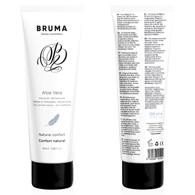 Bruma-Gel de Alunecare Aloe Vera Natural Confort 100 ml 1 img 152473 92b08ef1cbfc57b4941f8aeb30e55873 1