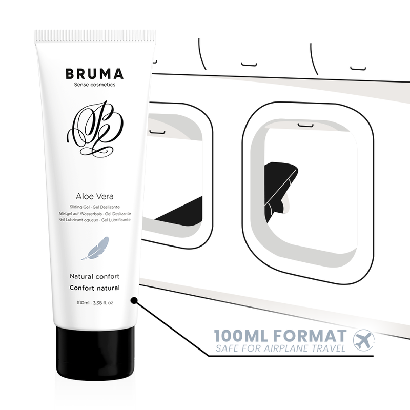 Bruma-Gel de Alunecare Aloe Vera Natural Confort 100 ml 6 img 152476 c3139b8db84e1555fed662da7a6ef0e4 1