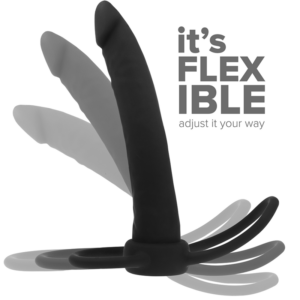 Mythology Fantasy Dildo-Cobi Onyx Dildo Anal cu Inel - imagine 6