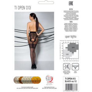 Passion-Tiopen 013 Stocking Black/(20/40 Den), 1/2/3/4 9 Passion-Tiopen 013 Stocking Black/(20/40 Den), 1/2/3/4 - imagine 5