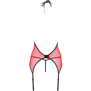 Passion-Peonia Corset Erotic Line Roșu/, S/M/L/XL 9 Passion-Peonia Corset Erotic Line Roșu/, S/M/L/XL - imagine 4