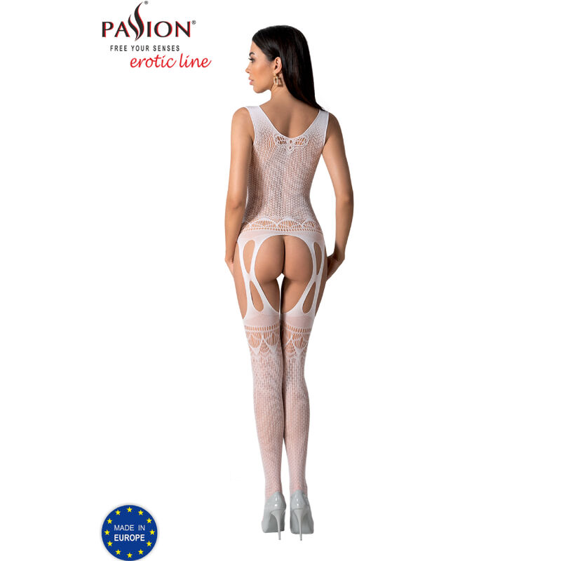 Passion-BS099 Bodystocking One Size, Alb/Negru/Roșu 2 img 154216 fb40d6697796e8b38f679a1621ceae67 1