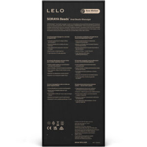 Lelo-Soraya Beads Masajator Anal Violet, Lila/Negru-Silicon, 7 9 Lelo-Soraya Beads Masajator Anal Violet, Lila/Negru-Silicon, 7 - imagine 5