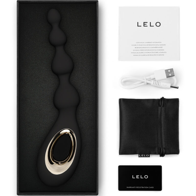 Lelo-Soraya Beads Masajator Anal Violet, Lila/Negru-Silicon, 7 1 img 154816 c8bc0e9d20c685ab9cf528c1645d2a3c 1