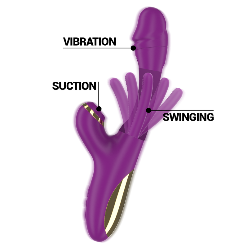 Intense High Tech-Ateneo Vibrator Multifuncțional Reîncărcabil 7 2 img 155031 5bf6268c9ced4b45c3e1cef344873858 1