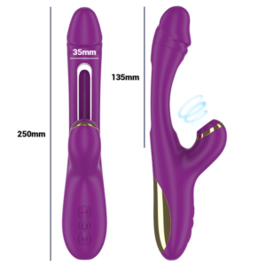Intense High Tech-Ateneo Vibrator Multifuncțional Reîncărcabil 7 13 Intense High Tech-Ateneo Vibrator Multifuncțional Reîncărcabil 7 - imagine 6