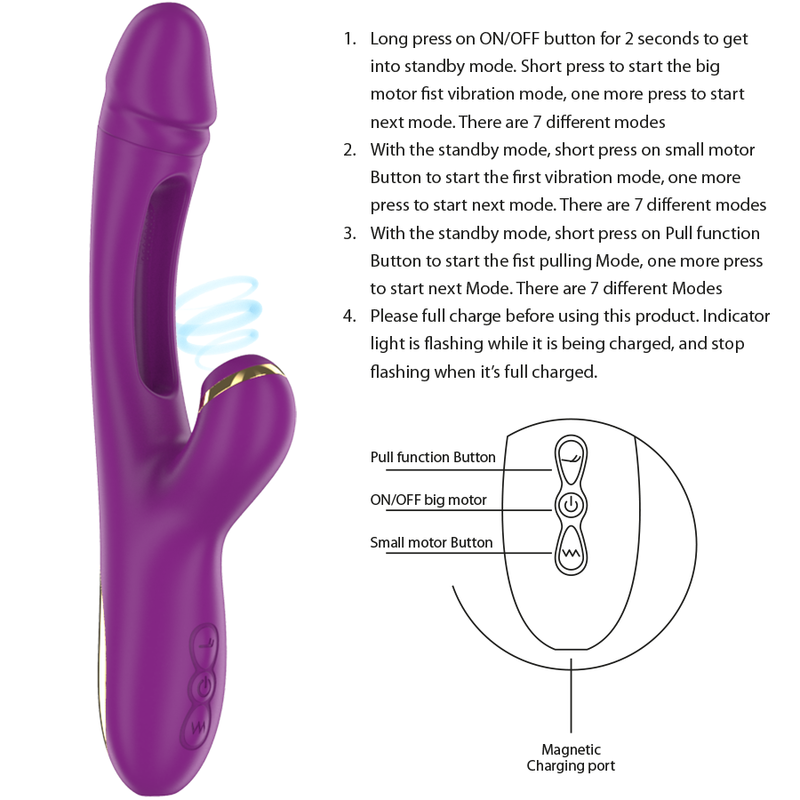 Intense High Tech-Ateneo Vibrator Multifuncțional Reîncărcabil 7 3 img 155037 55ba662439a9fbeb50a3d32855976a86 1