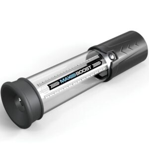 Pump Worx-Max Boost Black-Silicon, Reincarcabil - imagine 5