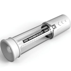 Pump Worx-Max Boost Alb-Silicon, Reincarcabil 9 Pump Worx-Max Boost Alb-Silicon, Reincarcabil - imagine 3
