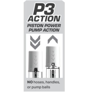 Pump Worx-Max Boost Alb-Silicon, Reincarcabil 11 Pump Worx-Max Boost Alb-Silicon, Reincarcabil - imagine 5